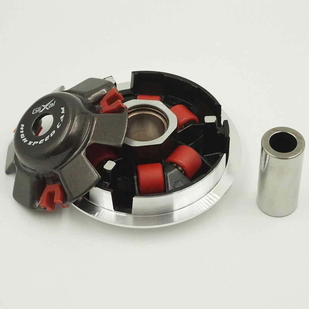 Glixal High Performance Racing Variator Kit for GY6 125cc 150cc Scooters with 13g Roller Weights - Fits 152QMI 157QMJ Engines